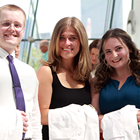 Students at 2024 white coat ceremony